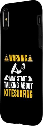 Miniatura 2 de iPhone XXS Talking About Kitesurfing Kiteboard Kitesurf Kiteboarder Case