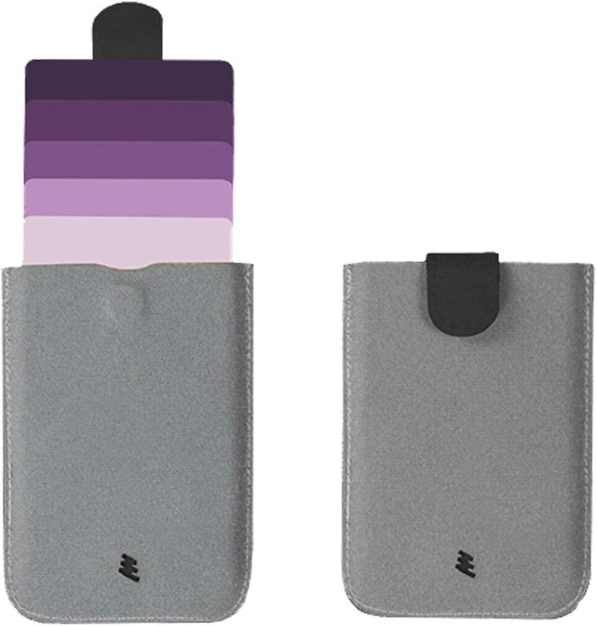 Dax Unisex-Adult The wallet with a trick up its sleeve, Purple