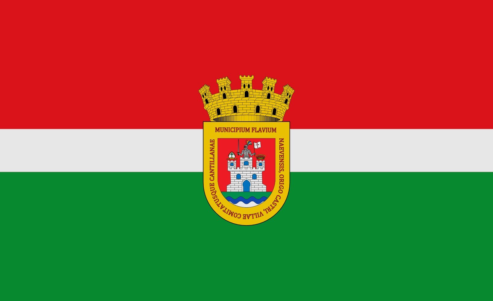 Drapeau Cantillana grand format officiel de la province d'Andalousie