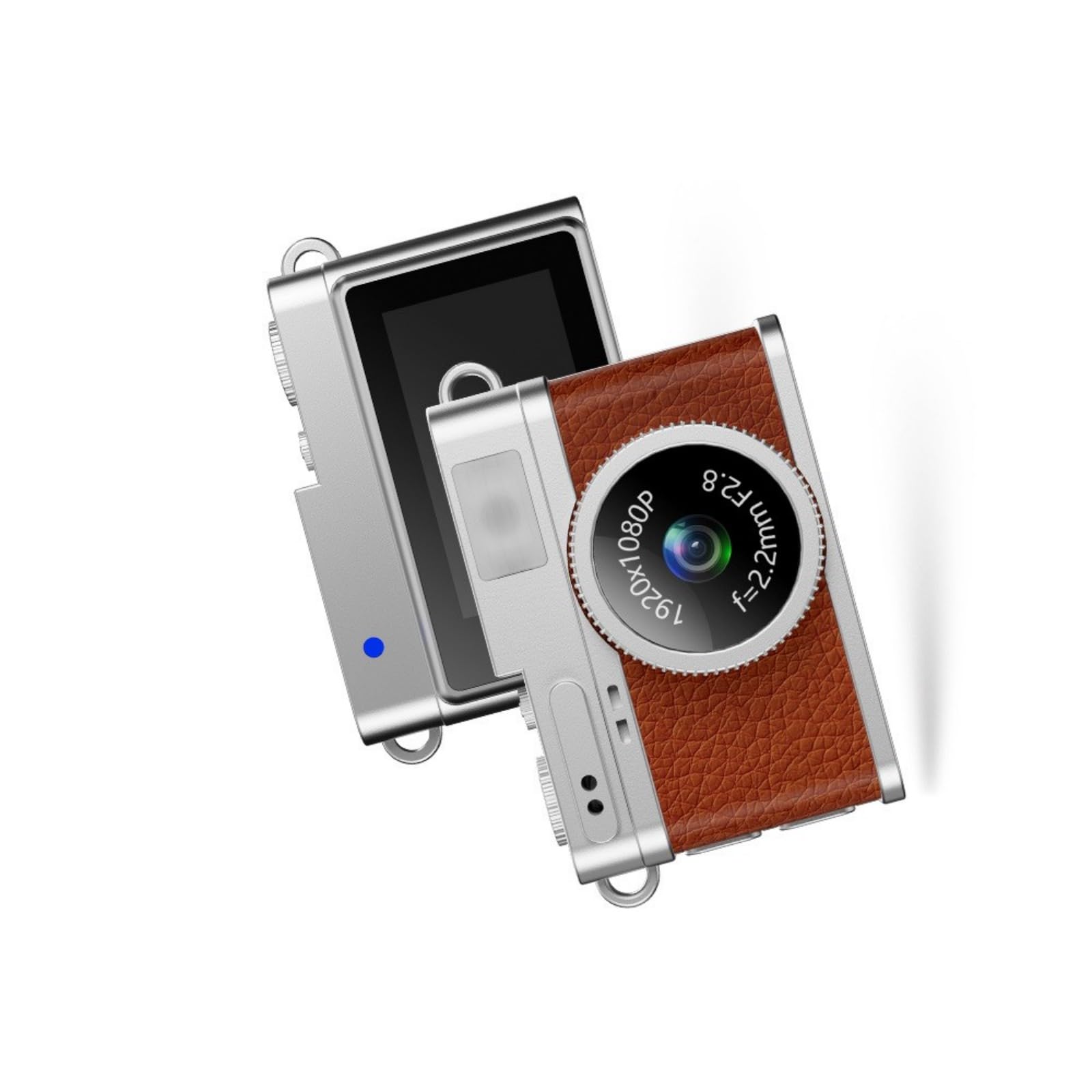 Caméscope numérique vintage portable à écran LCD intégré