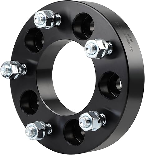 Miniatura 8 de SCITOO 2 adaptadores de rueda de 5 x 5 a 5 x 135 pulgadas de diámetro de 1.25 pulgadas, pernos de 3.429 in, espaciadores de rueda de 5 agarraderas