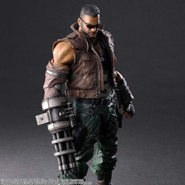 Foto 4 de 8 de Last level- Final Fantasy VII Remake Figure Barret 25 Cm Muñecos acción, Multicolor (FXFF07ZZ157)