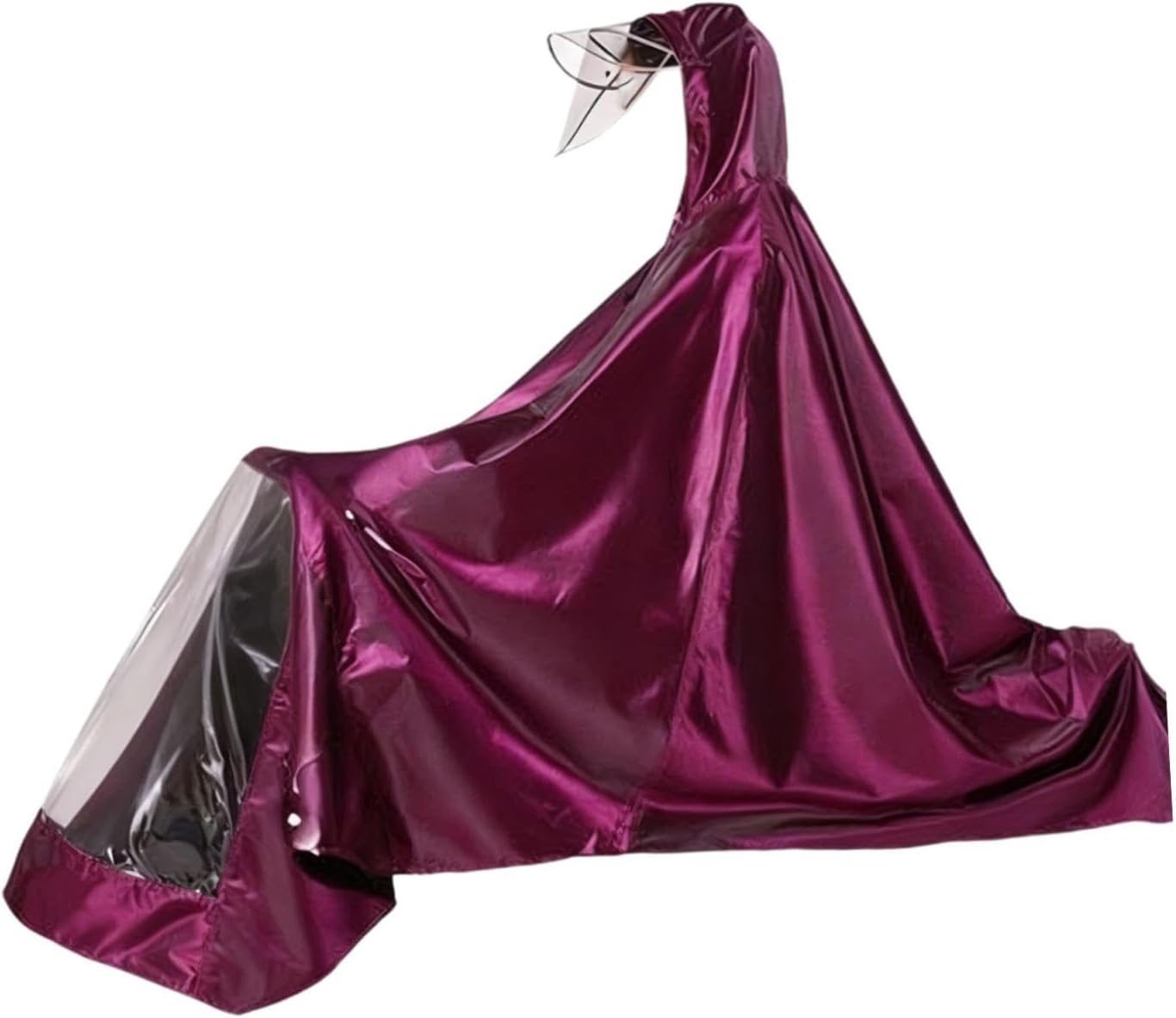 harayaa Motorcycle Rain Poncho Motorcycle Raincoat Waterproof Reusable Jacket Raincoat Cape Rain Cover for Hiking Outdoors