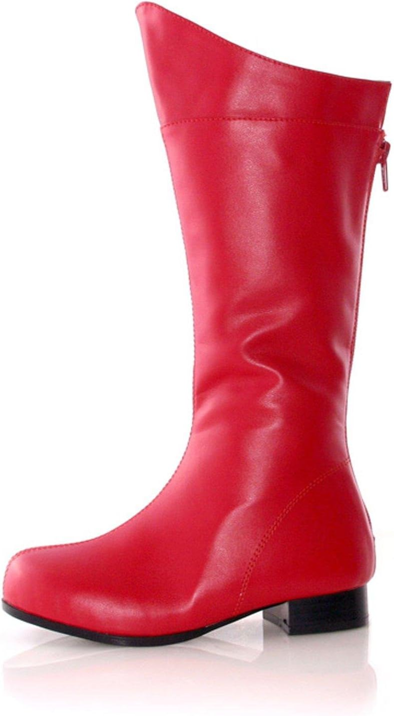 Ellie Shoes - Shazam (Red) Child Boots - Small (11-12) - Red