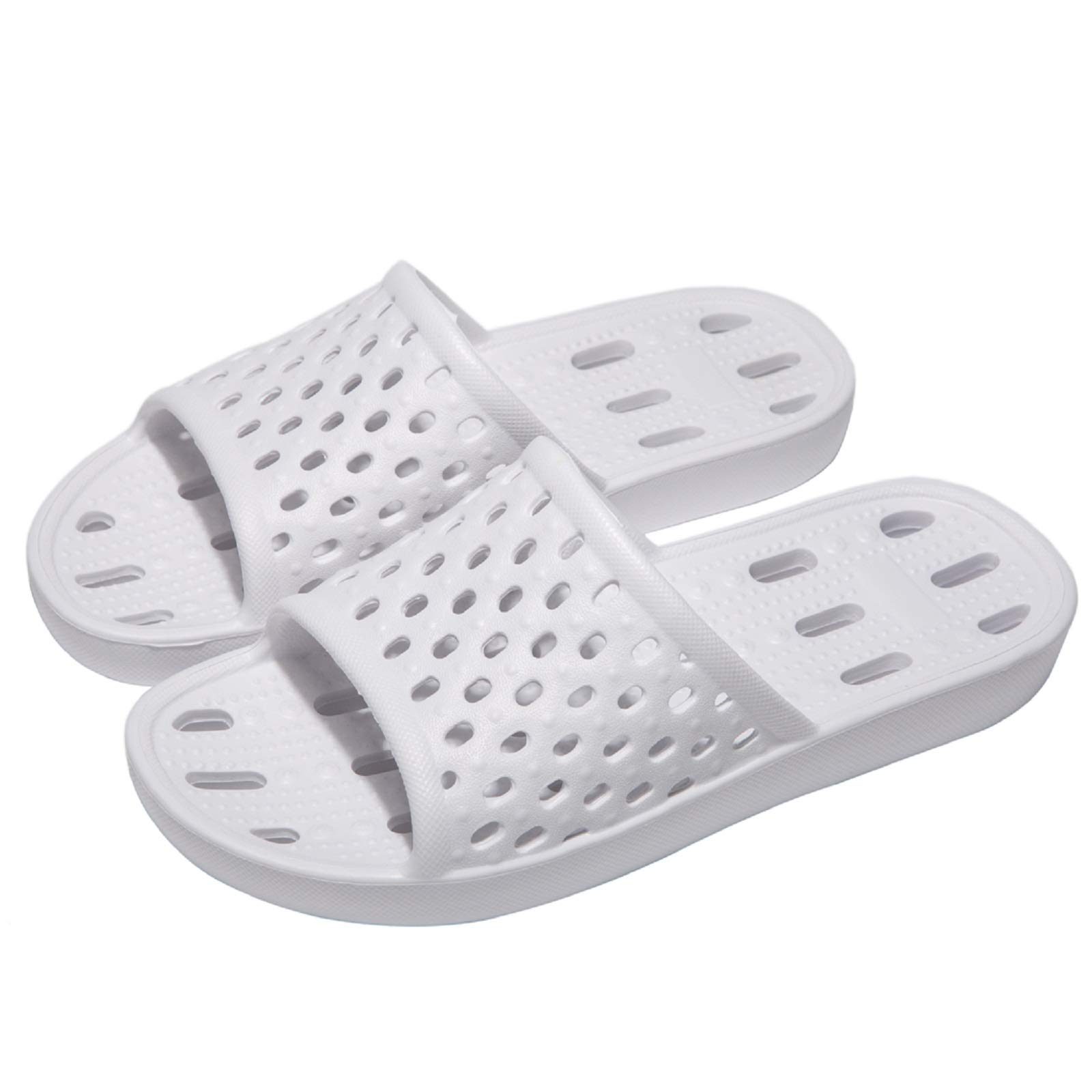 WOTTE Shower Sandals Women Quick Drying Bath Slippers Non Slip Dorm Shoes