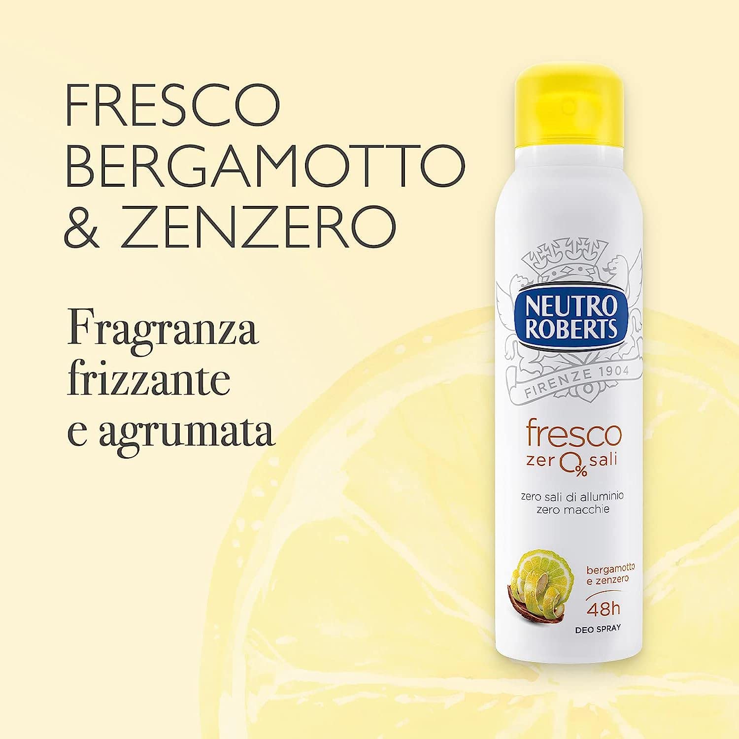Italian Gourmet Deo Fresco Giallo Deodorante Spray ohne Alu 12 x 150ml