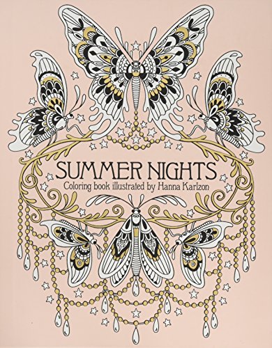 Summer Nights Coloring Book: Originally Published in Sweden as  Sommarnatt 