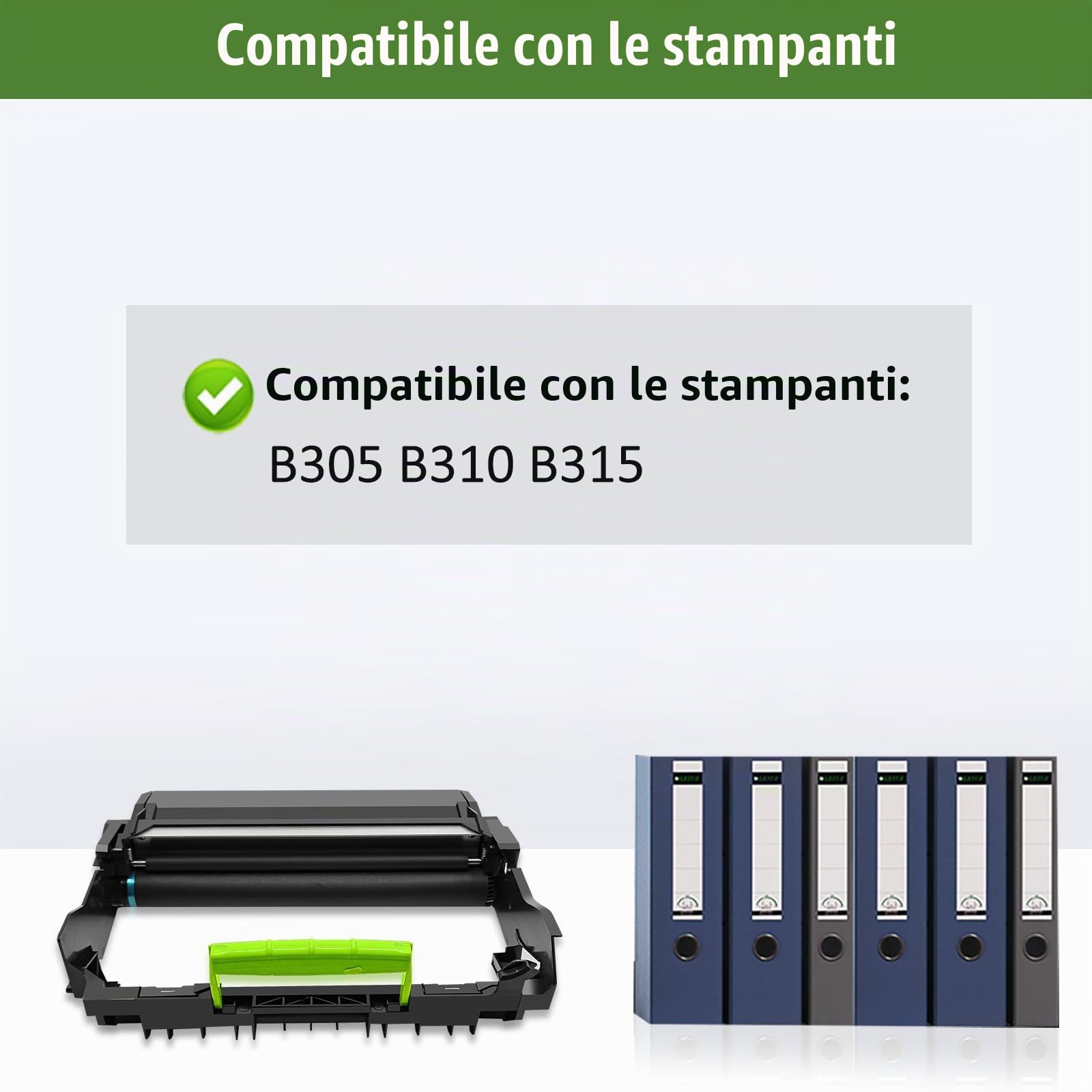 GREENPRINT Compatibile Cartuccia del Tamburo Unità di Tamburo Tamburo di imaging B310 B305 B315 013R00690 Nero 40000 Pagine per Xerox Stampante B310 B305 B315