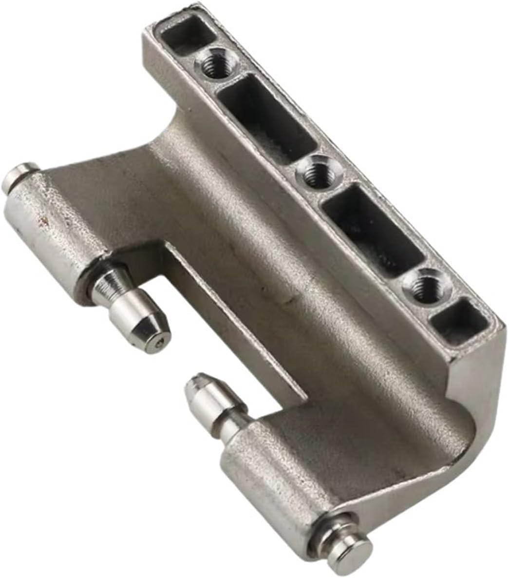 Stainless Steel Heavy-Duty Concealed Hinge Industrial Cabinet Door Elbow Detachable 1Pcs(Stainless Steel-U)