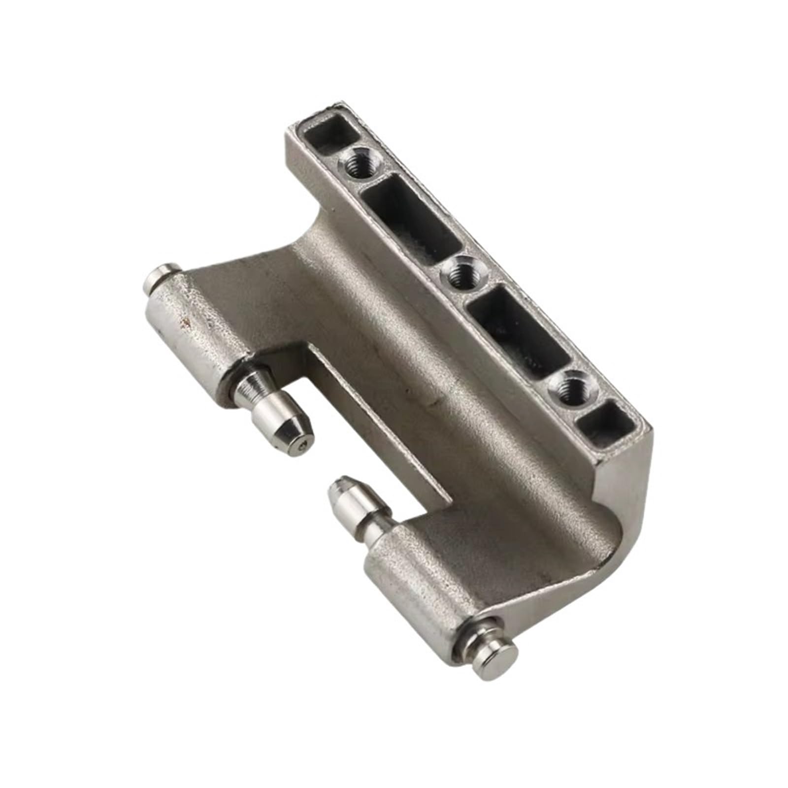 Stainless Steel Thickened Concealed Hinge Industrial Cabinet Door Elbow Detachable Hinge(Stainless Steel-U)