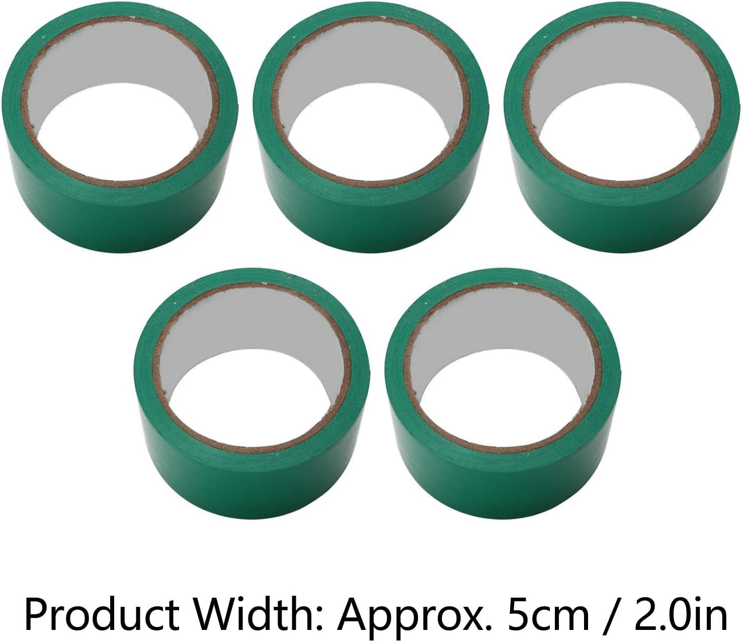 5Pcs Floor Marking Tape, Gym Floor Tape, Basketball Court Floor Tape for Schools, Gyms, Businesses, Recreation Centers and More