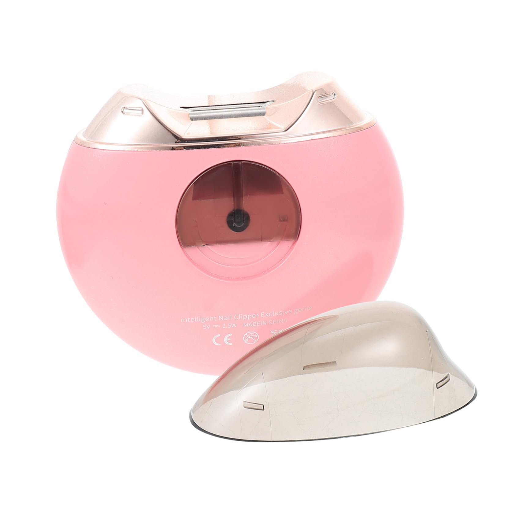 BESTonZON 1 Set Juego de Corte de Uñas Cortador de Uñas Eléctrico para Niños y Adultos con Cepillo y Cabezales de Recambio Portátil y Ligero para Uso en Viaje