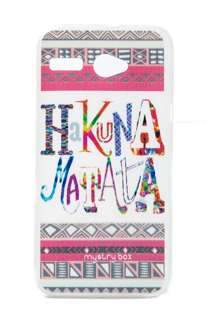 The Little Shop Designer Printed Silicon Back Cover for Lava Iris Atom 2 (Its Hakuna)