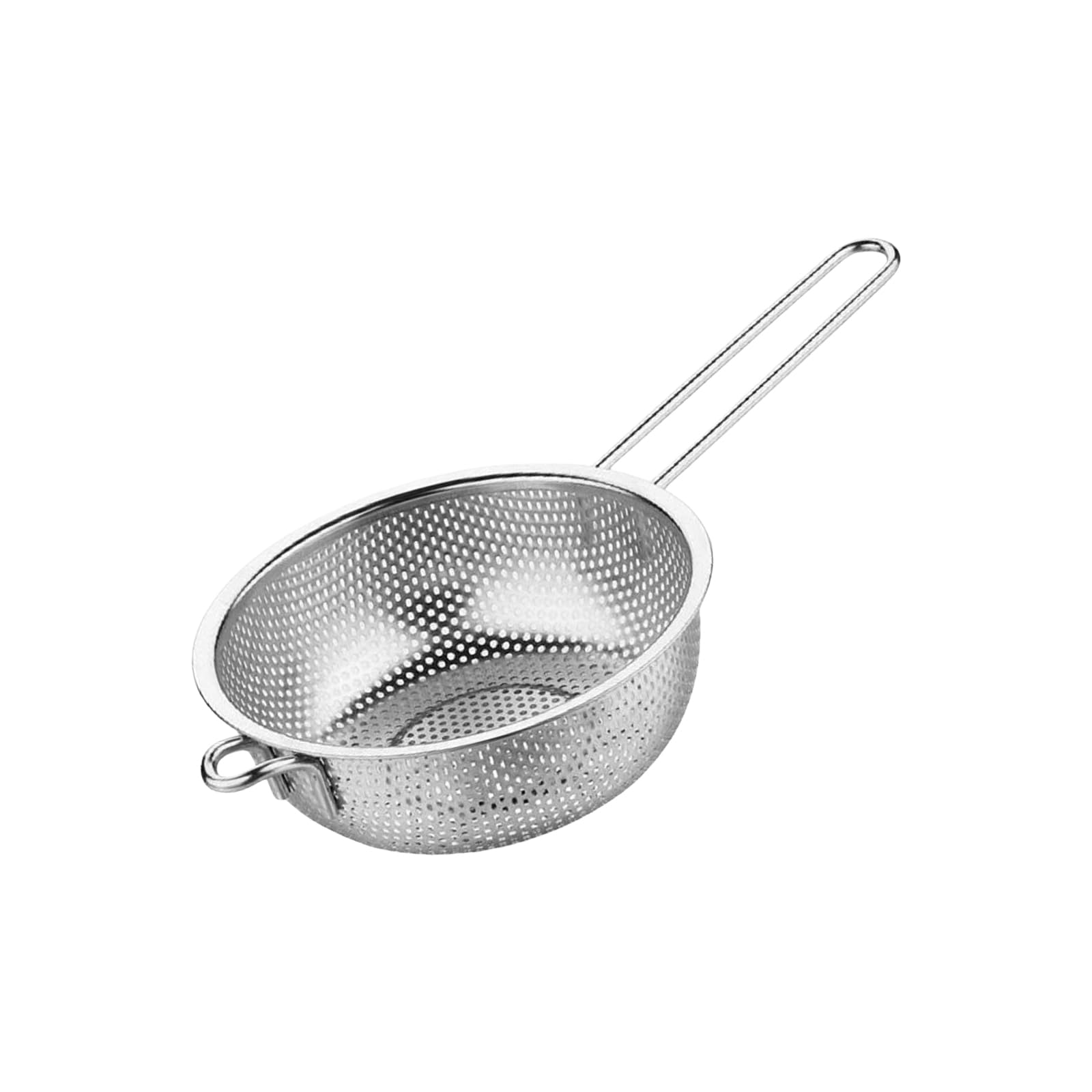 MICFENY Stainless Steel Colander Strainer Rice Colander Perfect for Kitchen Use Efficiently Drain and Fruits Vegetables
