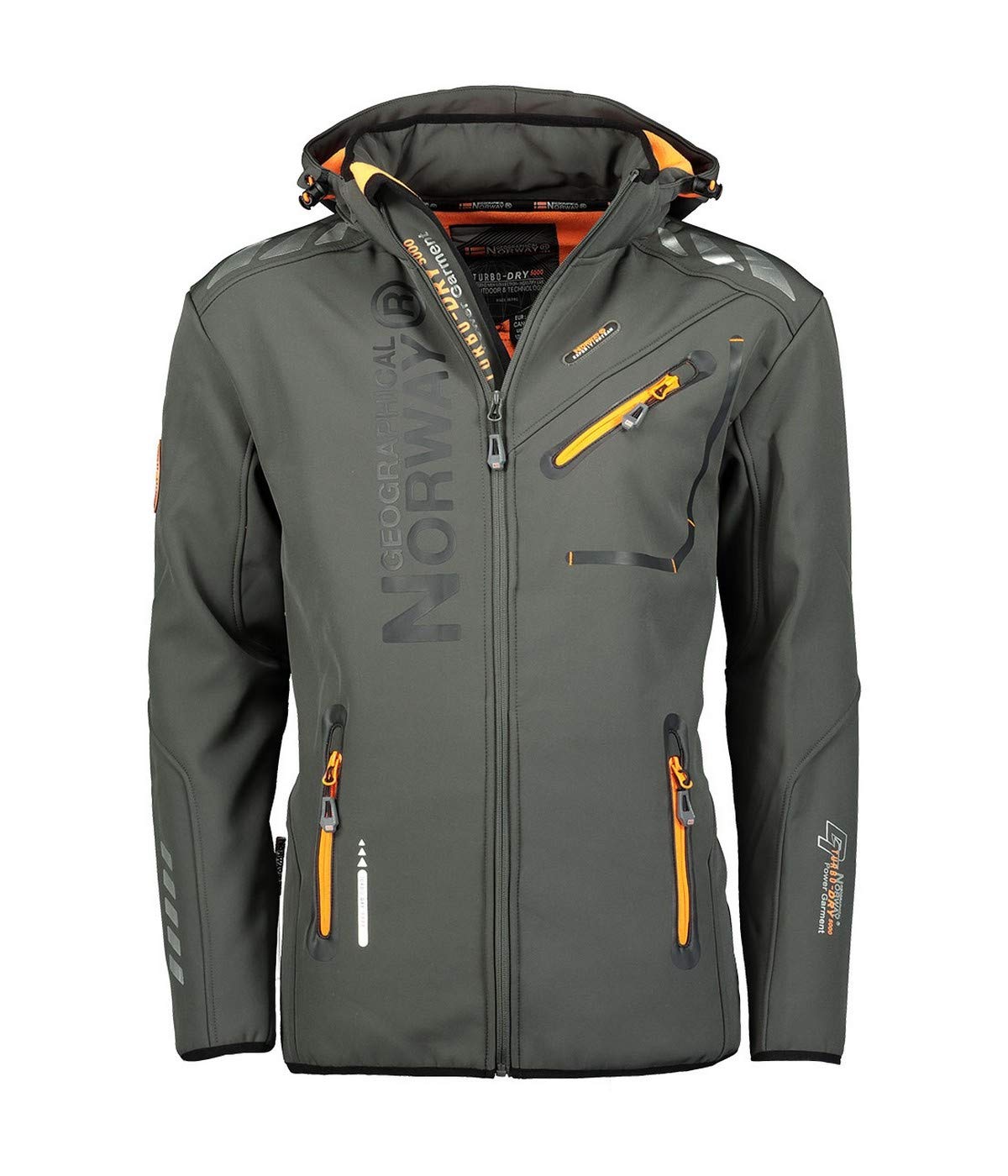 Geographical NorwayAutumn Winter Jacket Softshell Jacket Outdoor Rain Transition Jacket