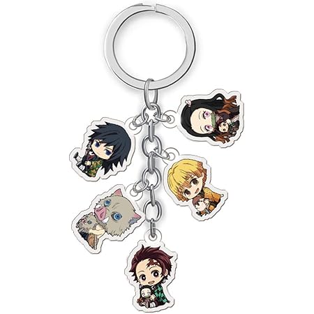 Amazon 鬼滅の刃 キーホルダー キーチェーン コスチューム道具 飾りバッグ かわいい リュックサックのストラップ 萌えグッズ アニメ飾り 財布のストラップ アニメグッズ 1 アニメ 萌えグッズ 通販