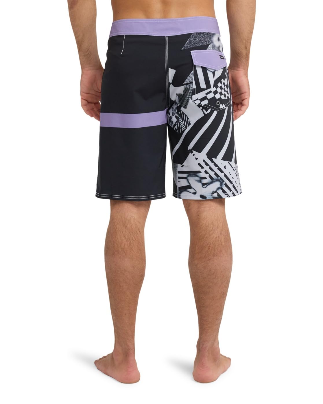 Quiksilver Surfsilk Straight 20" - Boardshorts - 30 - Schwarz.