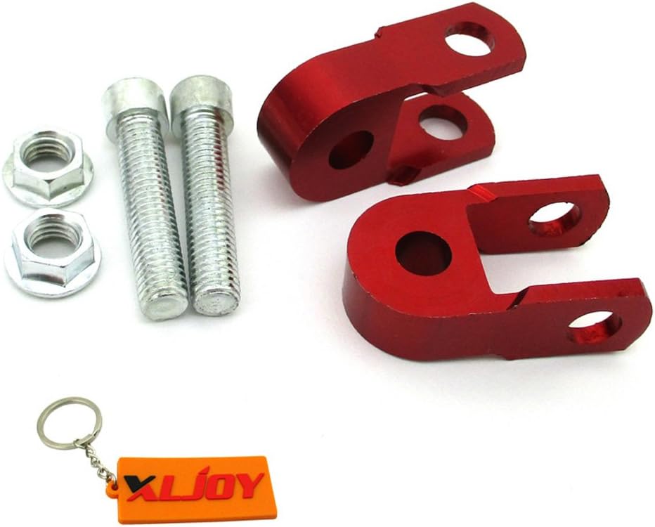 XLJOY Shock Absorber Height Extension Extender Riser for CRF TTR 50 Pit Dirt Bike ATV, Shocks