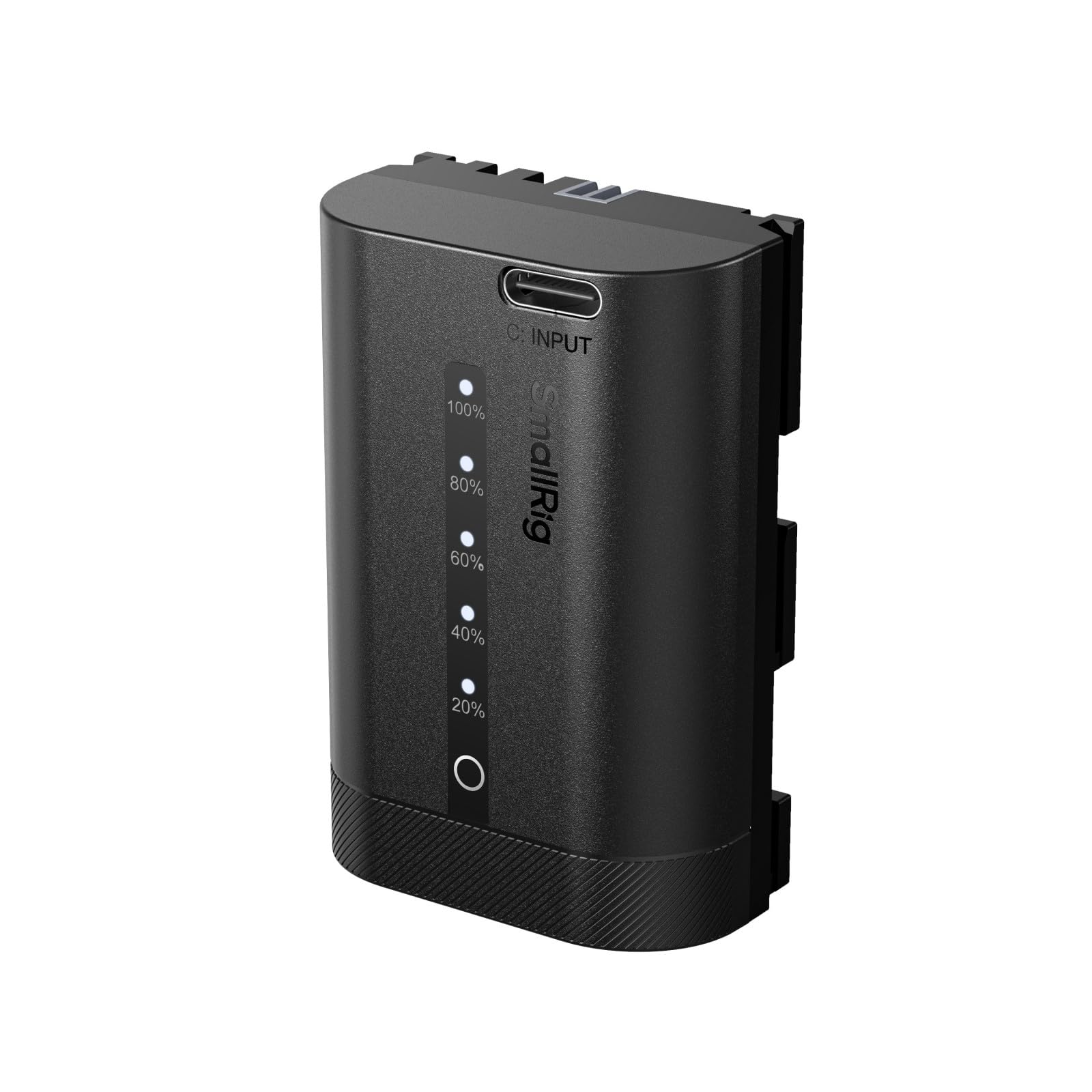 SMALLRIG LP-E6P Kamera-Akku für Canon, 2520mAh USB-C Akku mit LED-Anzeige, 2,5 Stunden Schnellladung, vollständig dekodiert für Canon R6 Mark III/II, R5 Mark II/III, 5D Mark II/III/IV, R5, R5C - 5298