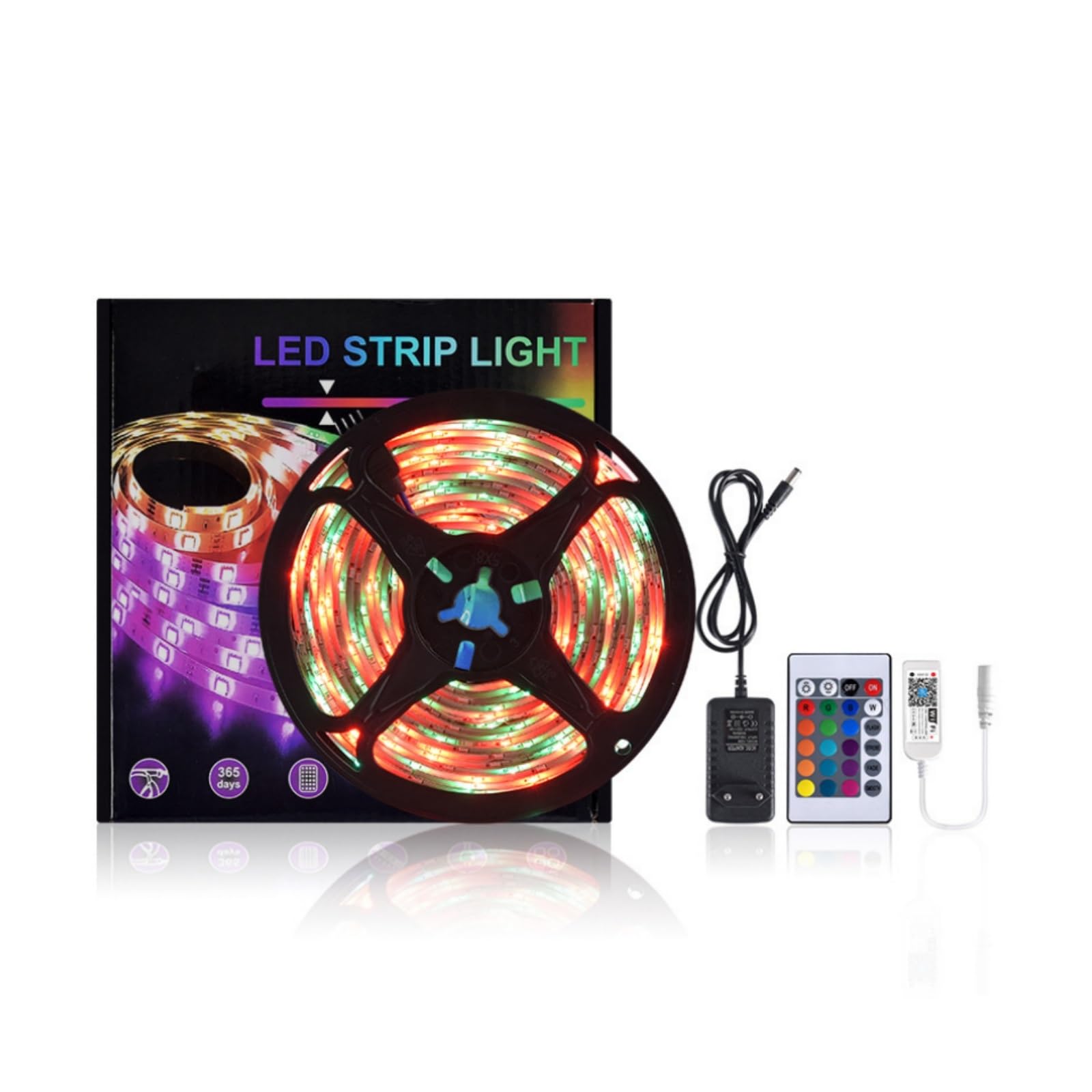 Dietro La Tv Luci Led 2835rgb Kit Striscia Luminosa 5050 Bassa Tensione Striscia Morbida Luce Tv Retroilluminazione Sincronizzazione Con Schermo Bluetooth Wifi Telecomando Luce Ambiente(5050-450RGB-15