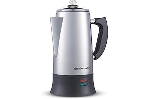 Elite Gourmet EC923: A Percolating Electric Coffee Pot for the Perfect Brew!