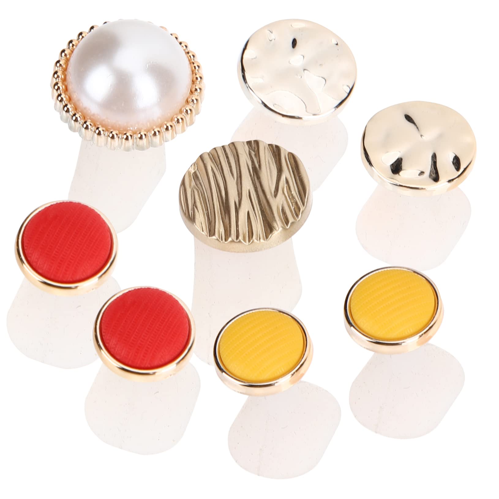 Mikinona 8Pcs Silicone Toe Separators for Nail Art Comfortable Supplies for DIY Nail Polish Reusable Foot Care Tools for Overlapping Toes and Bunions