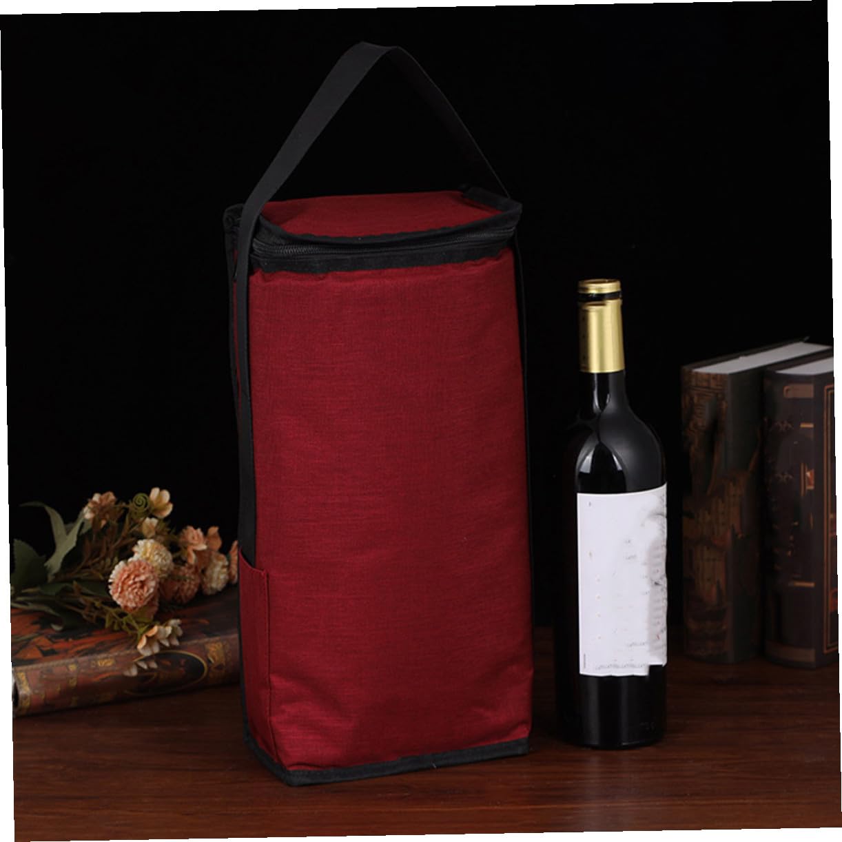 TOPBATHY 2piezas Bolsa De Aislante Portátil Compartimento Para Botellas Para y De Oxford Resistente