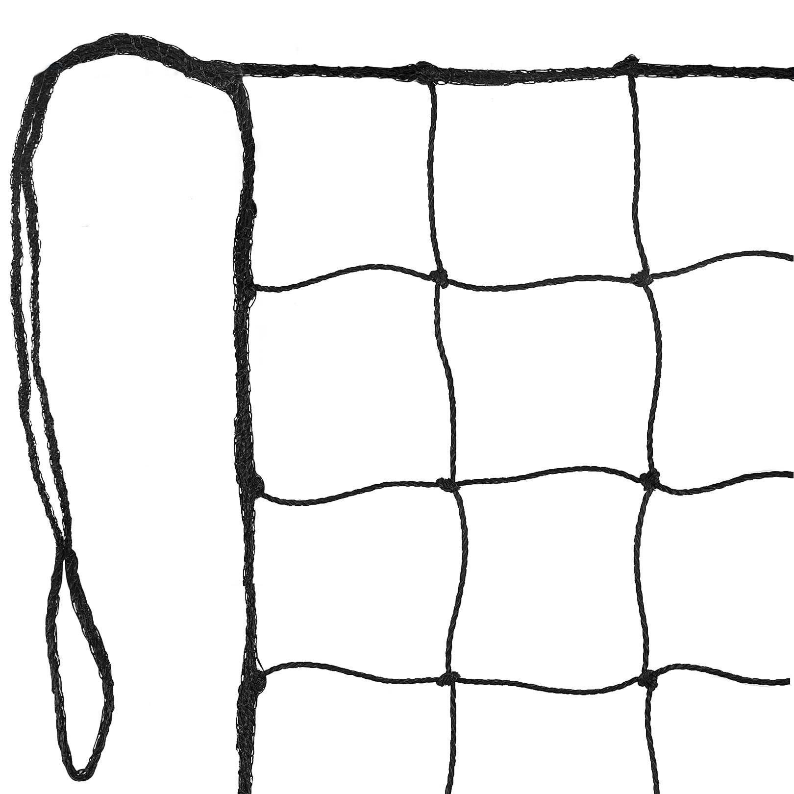 Aoneky Rete Para Palloni Calcio 3x3M/3x6M in HDPE 2,5mm, Maglia 10x10cm Fermo Palla Calcio Basket Pallavolo Giardino