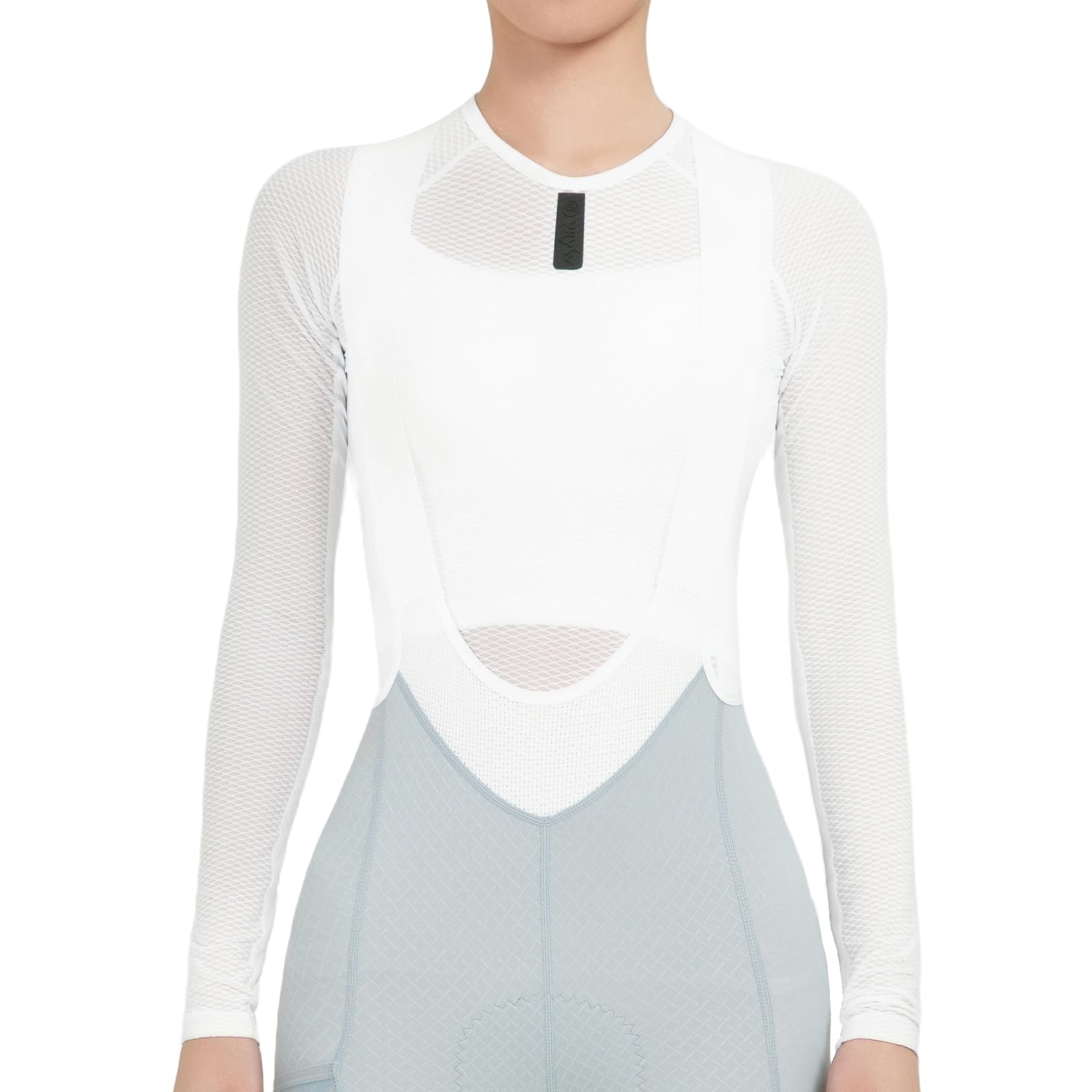 YKYWBIKE Radunterhemd für Damen, schnelltrocknend, ärmellos, Kompressions-Mesh-Unterhemd, atmungsaktiv, Biker-Shirt