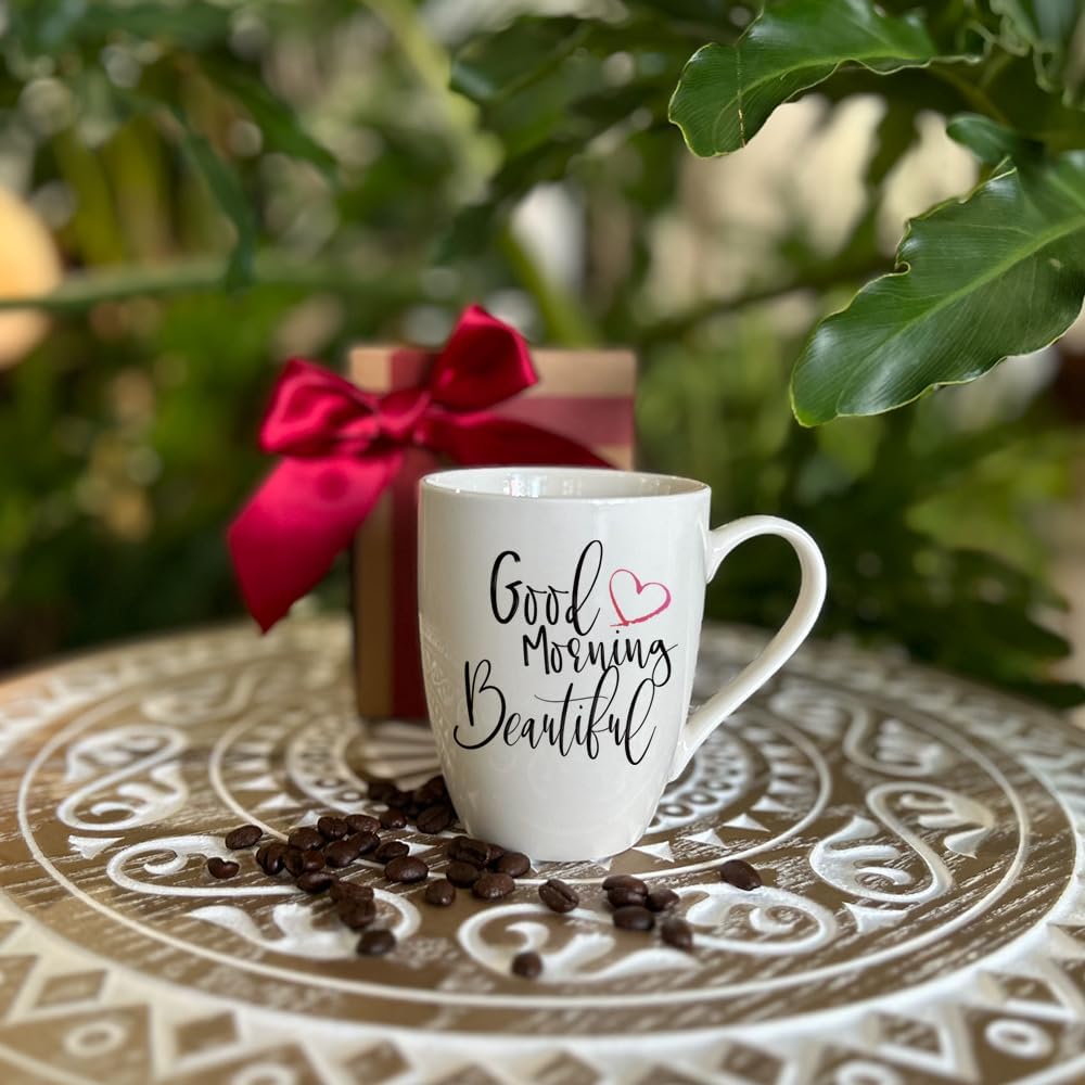 Good Morning Beautiful Coffee Mug Gifts for Women, curacao Ubuy