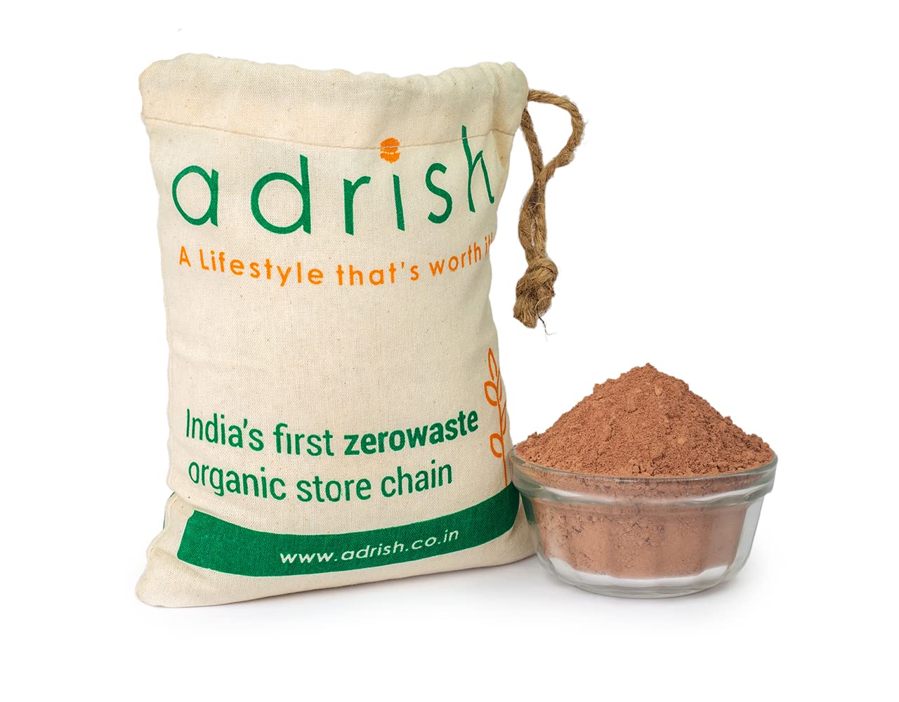 Adrish ZeroWaste Organic Cacao Powder 100 gm