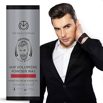 Amazon | The Man Company 男性用ヘアボリュームパウダーワックス 5gm