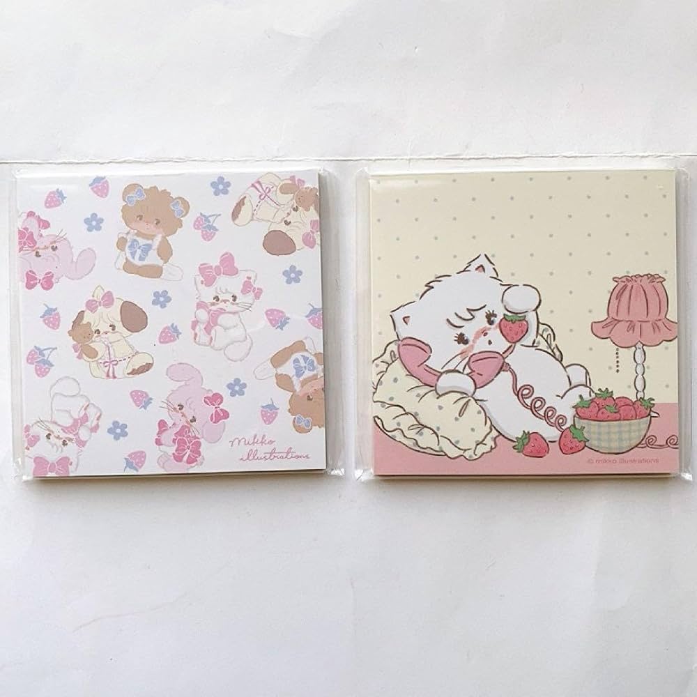 メモ帳mikko Amazon.co.jp: mikko メモ 付箋 メモ帳 セット ミッコ : 文房具