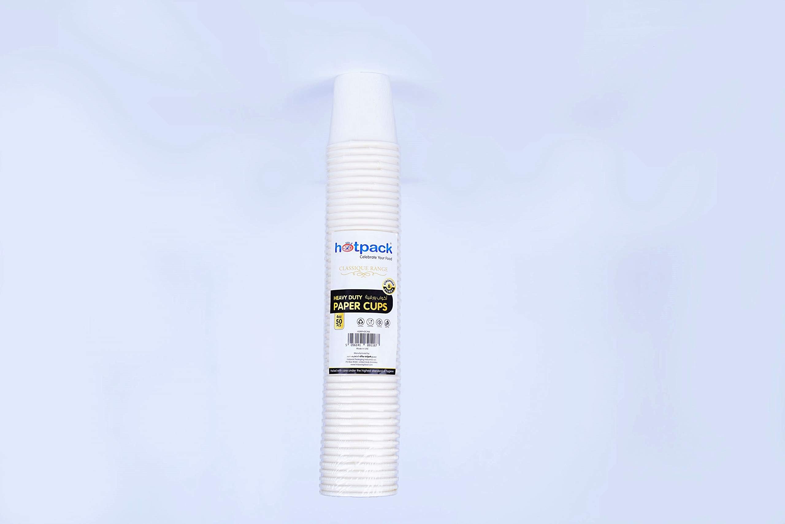 Hotpack Paper Cup, 50 Pieces
