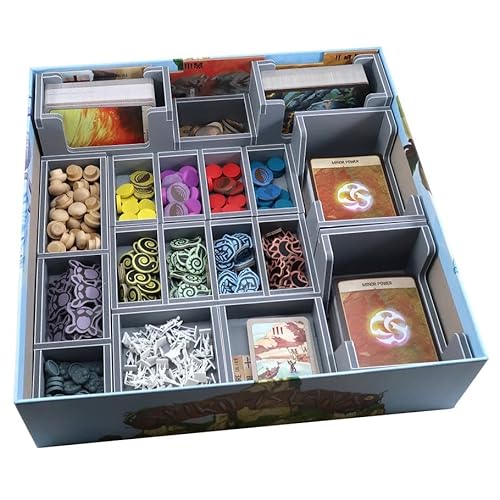 Folded Space Spirit Island And Branch Claw And Jagged Earth Expansion Board Game Box Inserts #TOP1