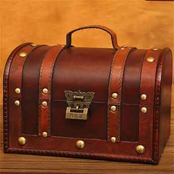 Amazon｜Xabelle 木箱 アンティークレトロボックス 23×14.5×14