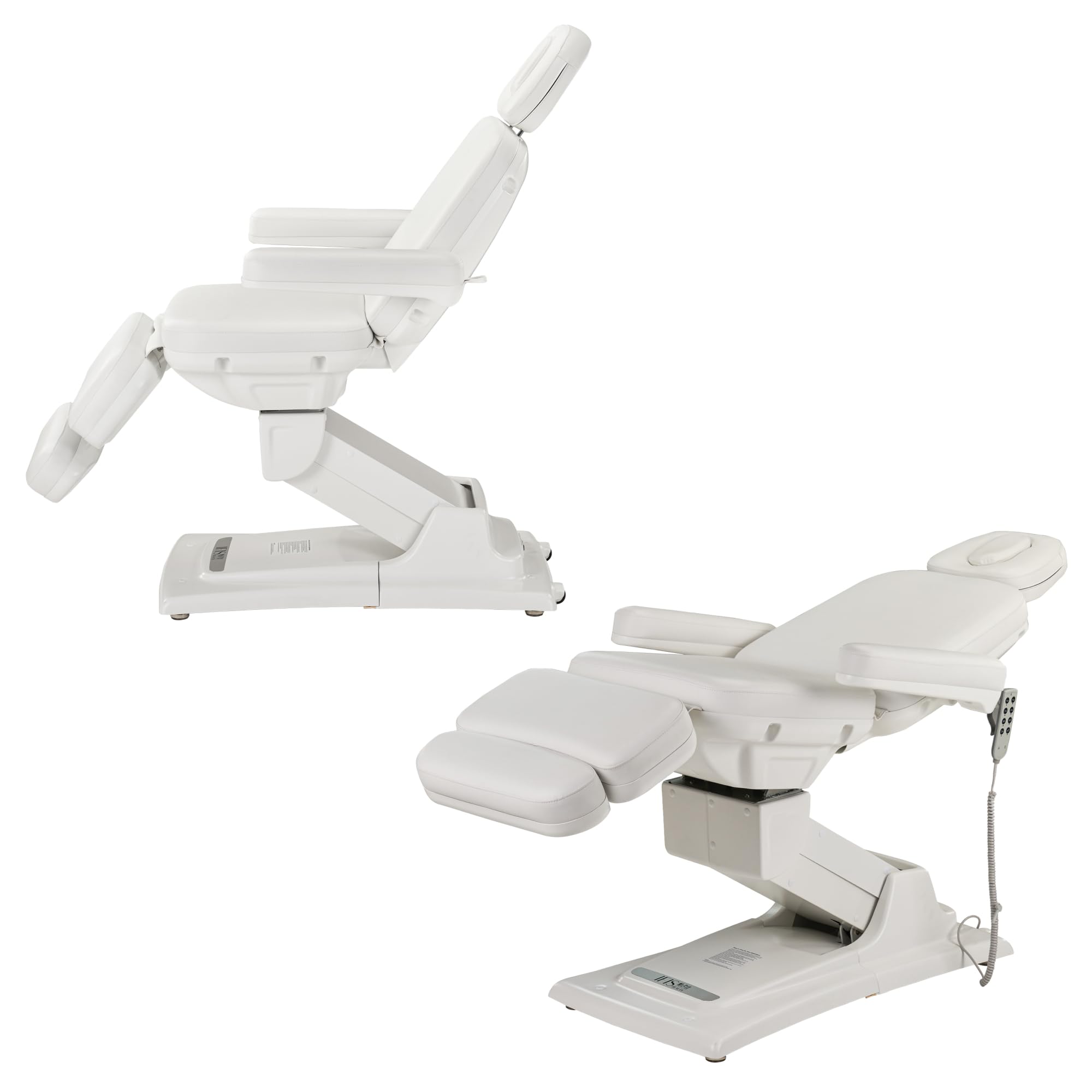 Poltrona Podologica Elettrica Professionale - Regolabile in Altezza, Schienale e Gambe - Ideale per Ambulatori, Studi Medici e Centri Estetici