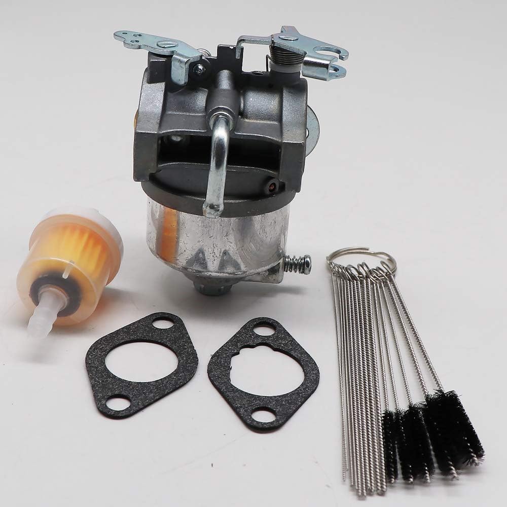KIPA Carburetor For John Deere 6X4 Worksite Gator PC2387 AM122006 with Gaskets Fuel Filter Carbon Dirt Jet Cleaner Tool Kit