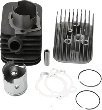 43mm 65cc Big Bore Cylinder Kit & Head & Piston For Piaggio Ciao Boss 50 Boxer Grillo Si Bravo Ceao 50cc 10mm 2-Stroke motorcycle accessories
