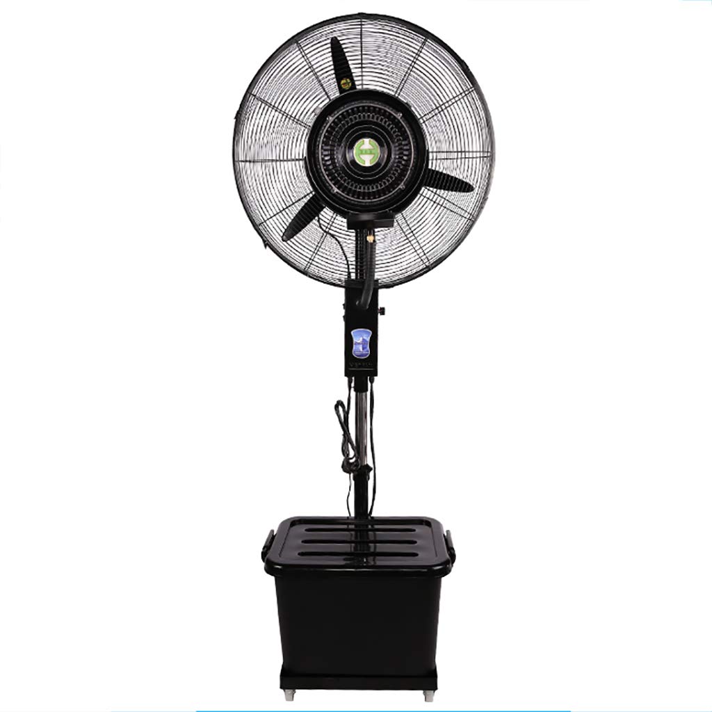 asdchZen 26" High Velocity Pedestal Fan, Oscillating Misting Fan With Adjustable Height, Perfect For Outdoor And Indoor Use
