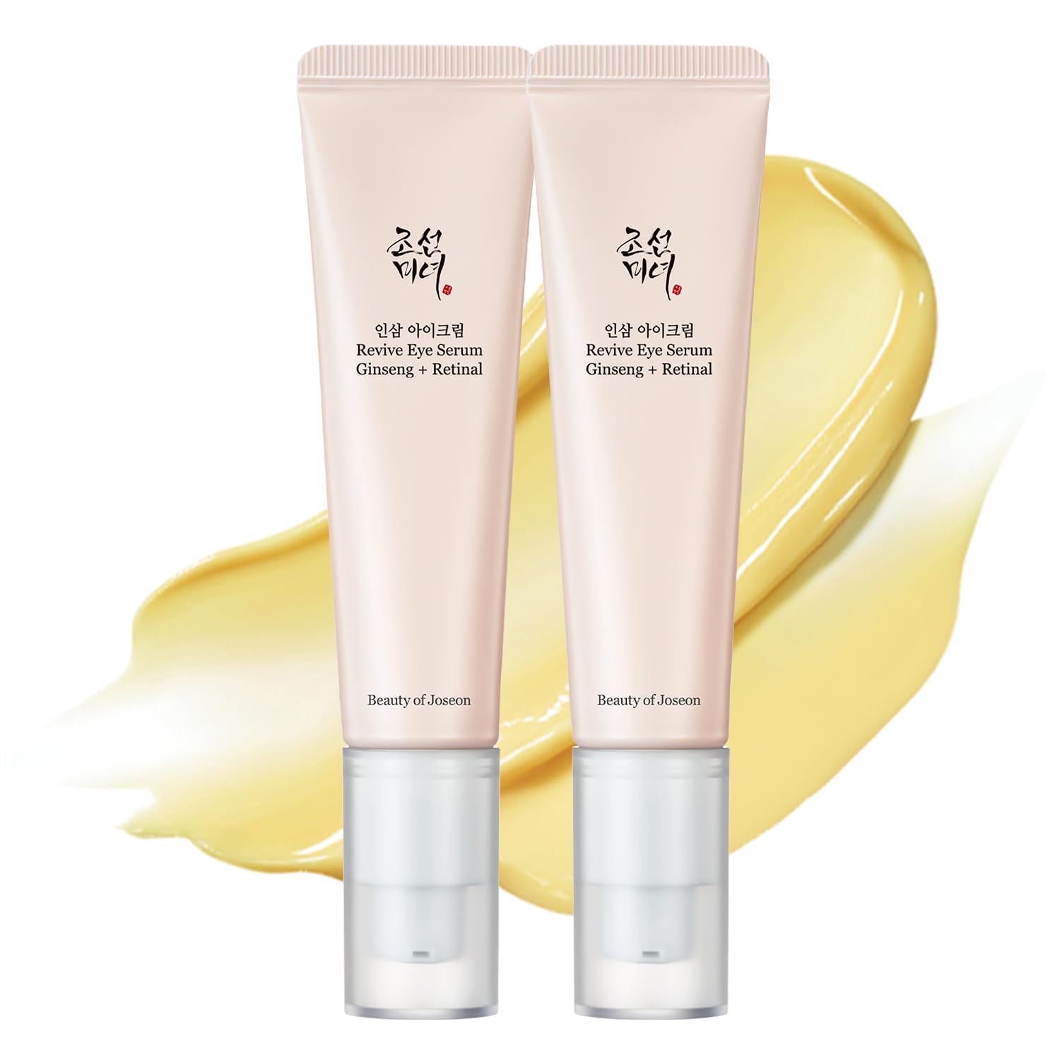 Beauty of Joseon Revive Eye Serum With Ginseng and Retinal | Daily Korean Skincare for Firmer Under Eyes, Visibly Lifting Korean Eye Cream, Targets Signs of Aging, 30ml, 1.01 fl.oz. (Pack of 2)
