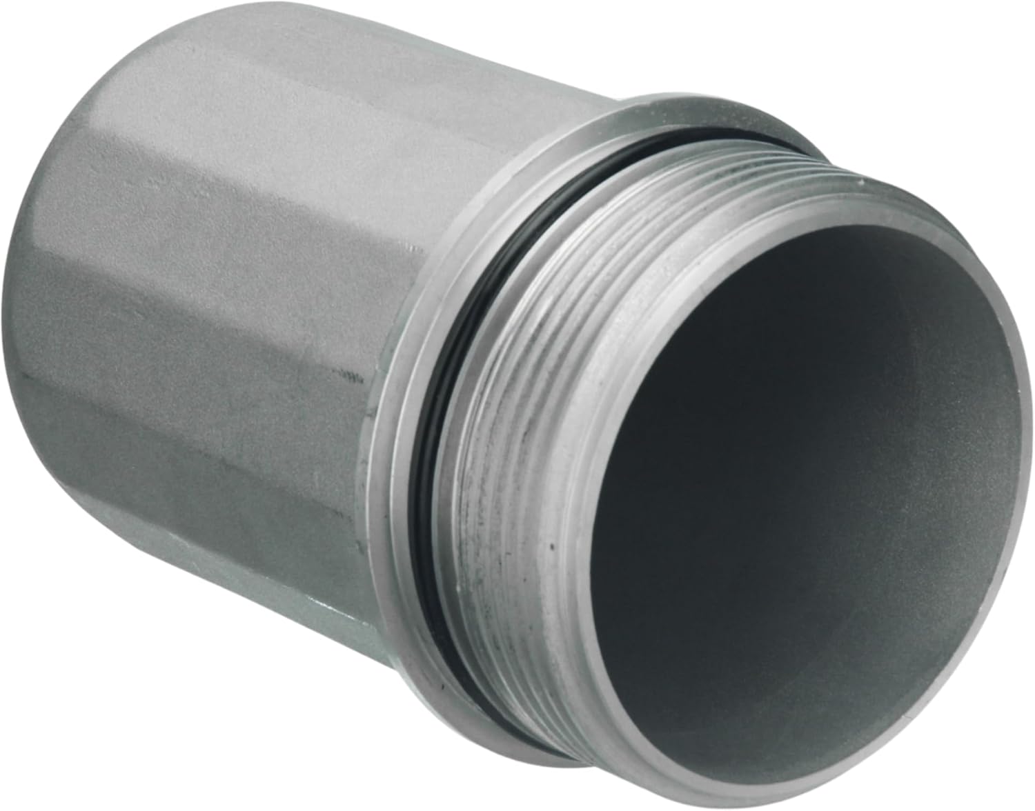 URO Parts 99610702055 Oil Filter Cover, Aluminum vs OEM is plastic