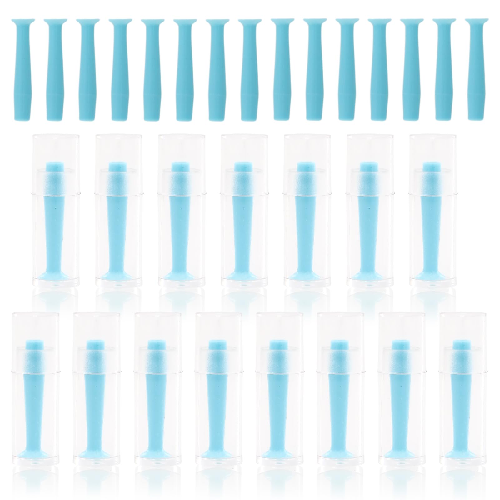30Pcs Contact Lens Remover Tool, Eye Contact Tool Remover and Inserter for Soft Contacts, Scleral Lenses Plunger Suction Cup