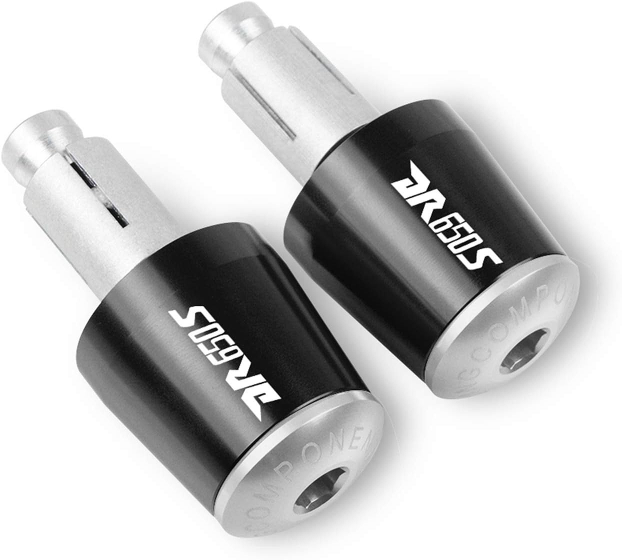 Bar Ends Compatible with Su zu Ki DR650S DR650 DR 650 S/SE 1994-2010 Motorcycle Handlebars Grips End Bar Ends Cap Handlebars