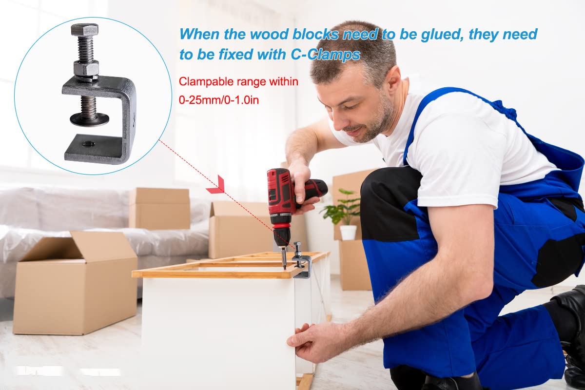 Morsetti A C In Acciaio Inox 304 - 30mm Apertura, 2 Pezzi, Argento