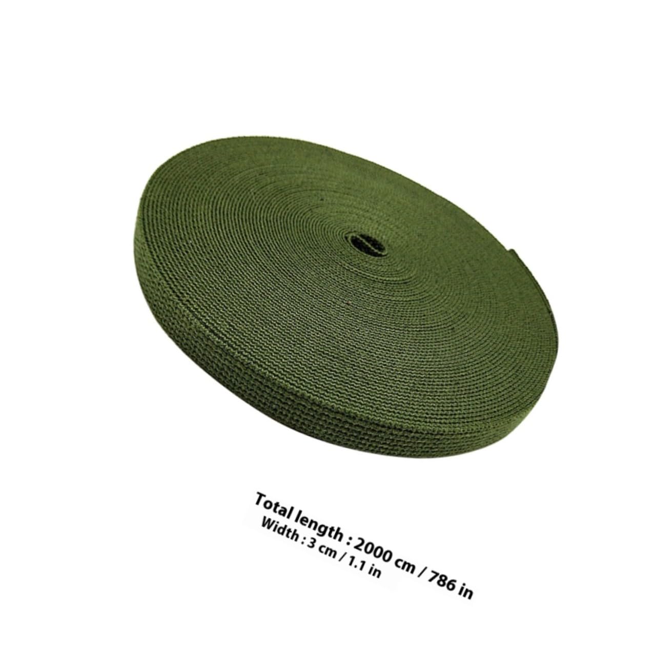 Homoyoyo Baumstützgurt aus Robustem Canvas 3cm Breit 2mm 20m lang Pflanzenstützband zur Befestigung und Unterstützung von Bäumen und Sträuchern im Garten