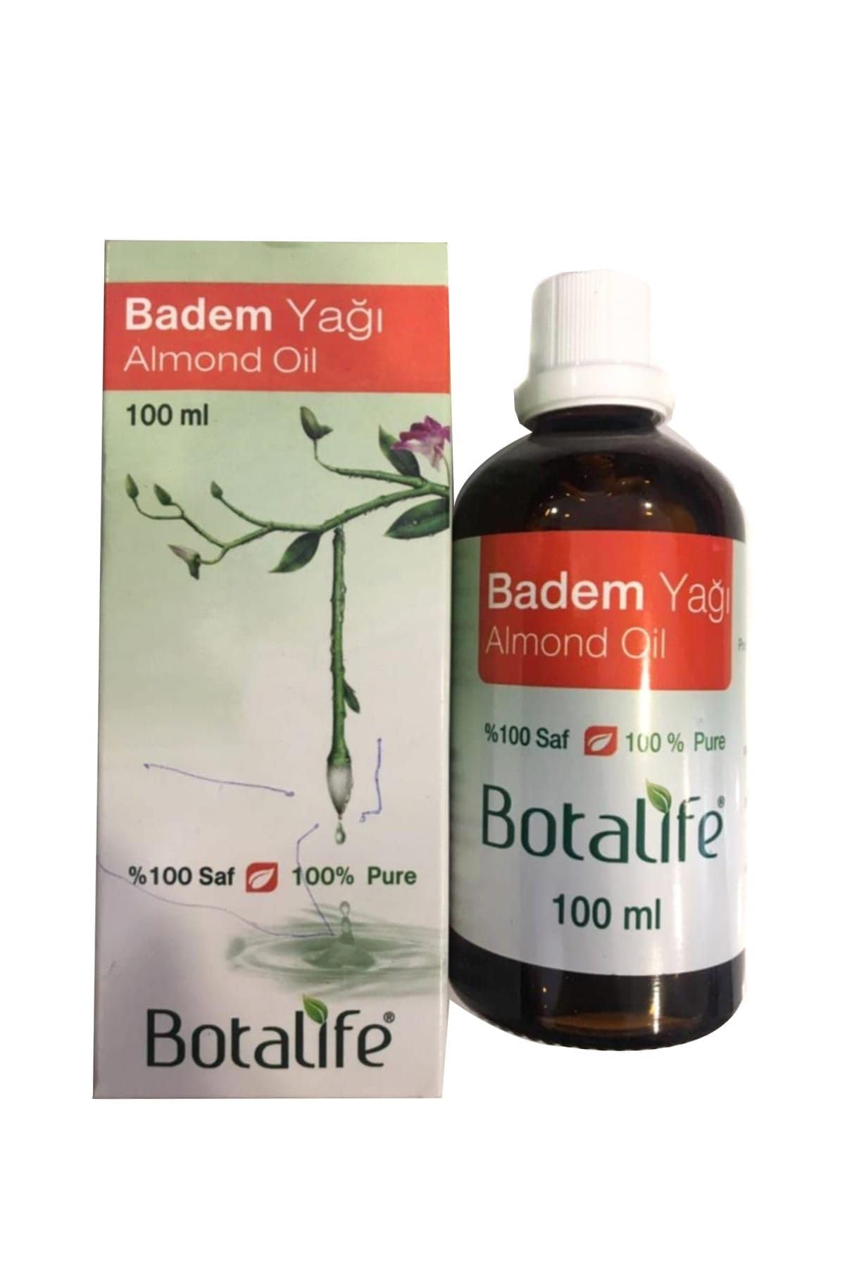 Botalife Badem Yağı %100 Saf 100ml,ea5569