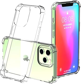 Compatible with iPhone 15 Case Clear,Transparent [Military Grade Drop Protection] Slim Shockproof Phone Cases Shockproof Bumper Slim Protection Cover Women Men 2023,Clear