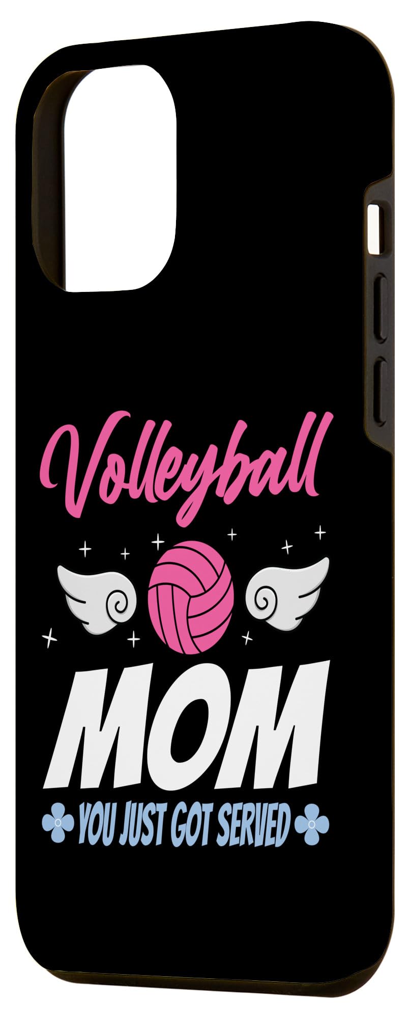 iPhone 12 Pro Max Womens Volleyball Mom - You Just Got Served Case - Image 2