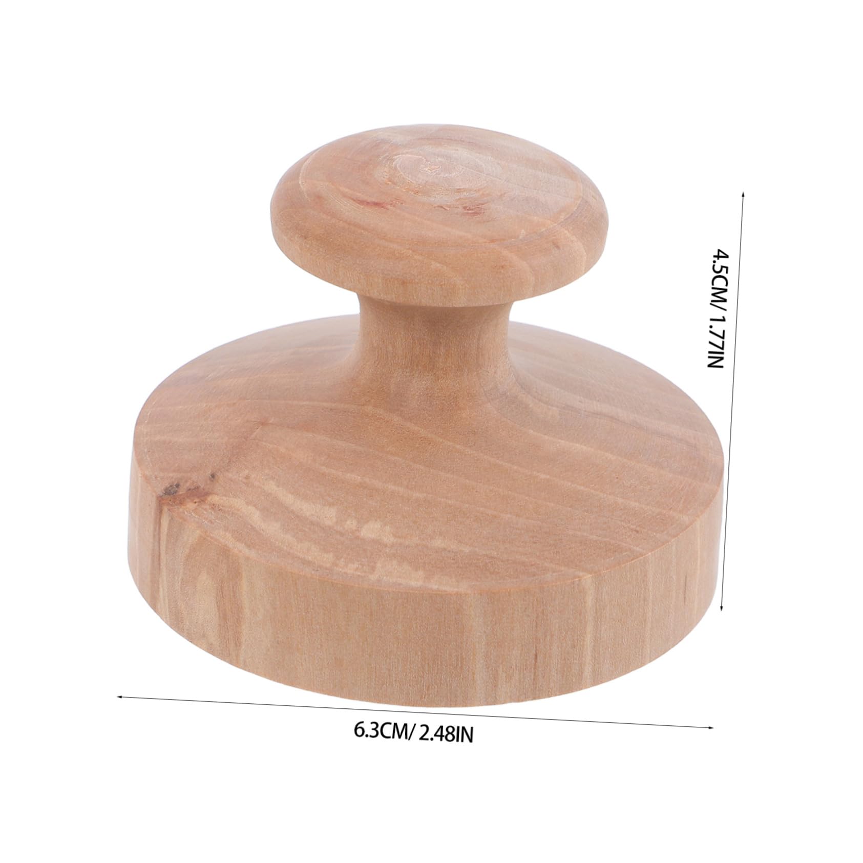 NAMOARLY Wooden Cake Press Pancake Meat Press Cookie Maker Versatile Baking Tools Made from Wood